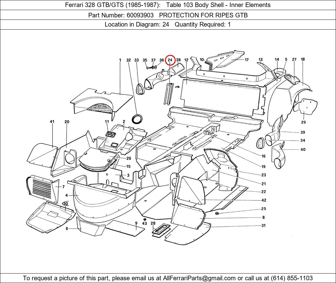 Ferrari Part 60093903