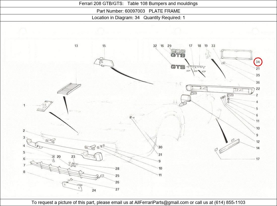 Ferrari Part 60097003