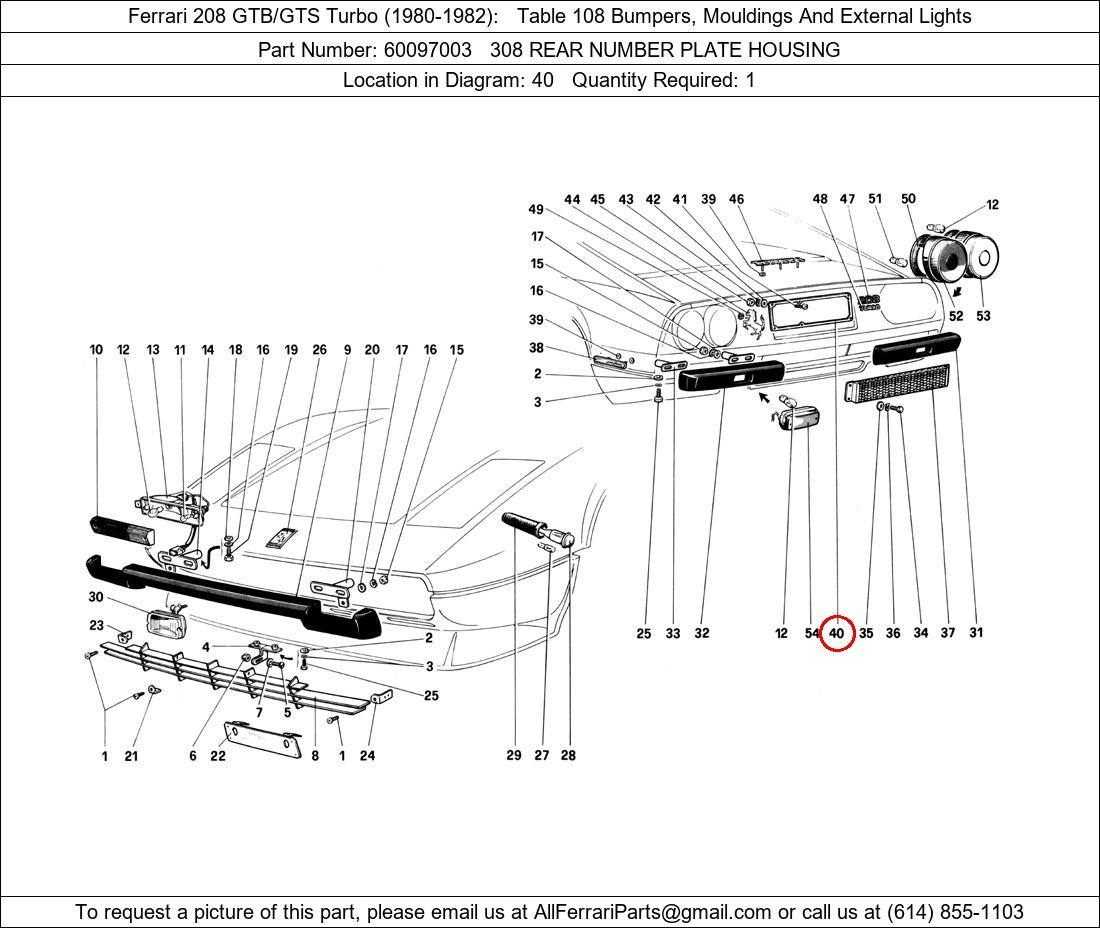 Ferrari Part 60097003