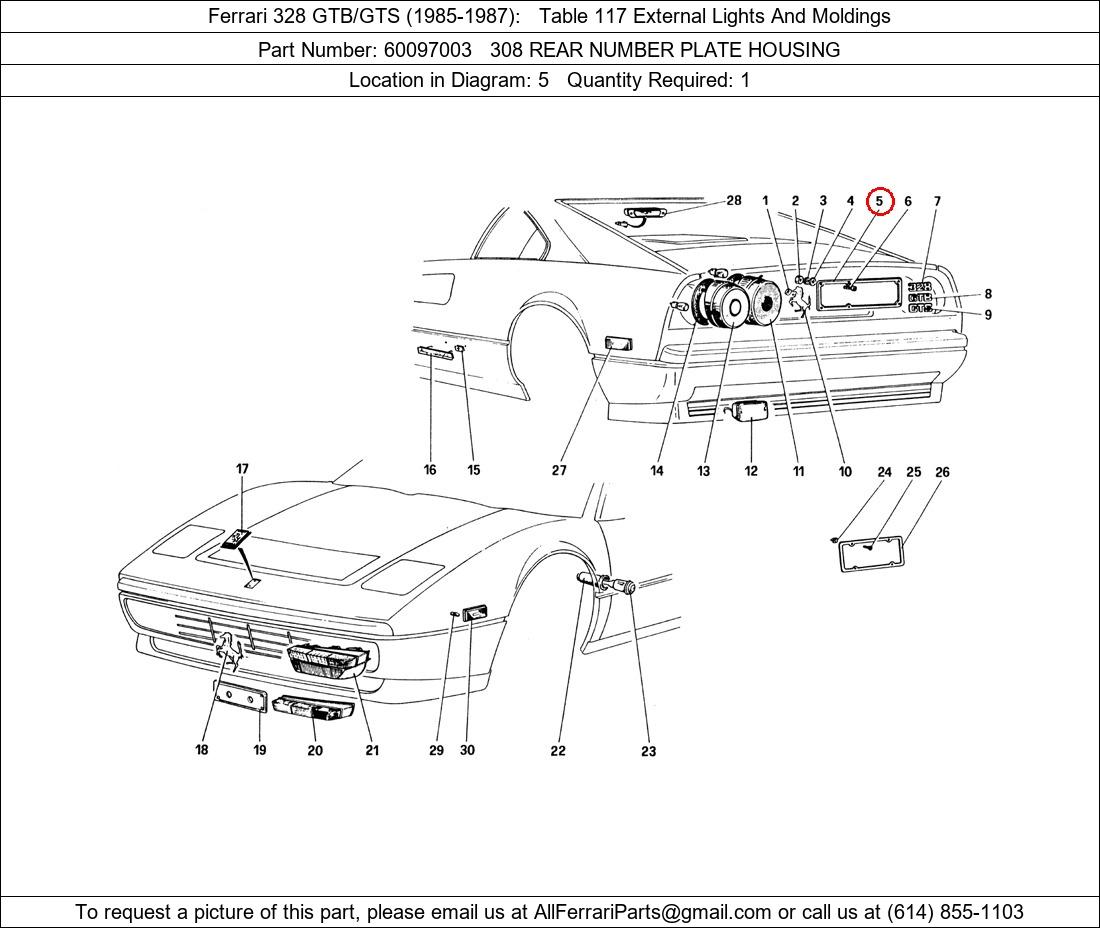 Ferrari Part 60097003