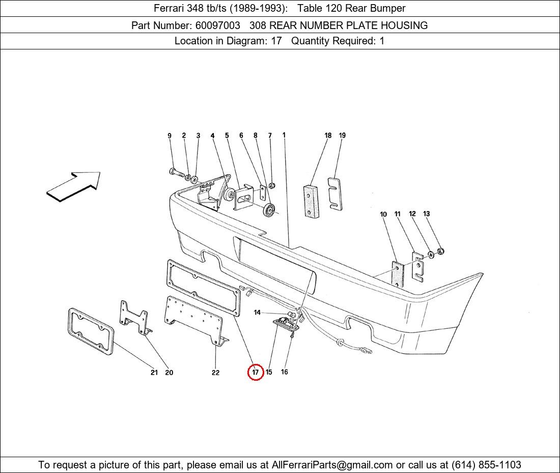 Ferrari Part 60097003