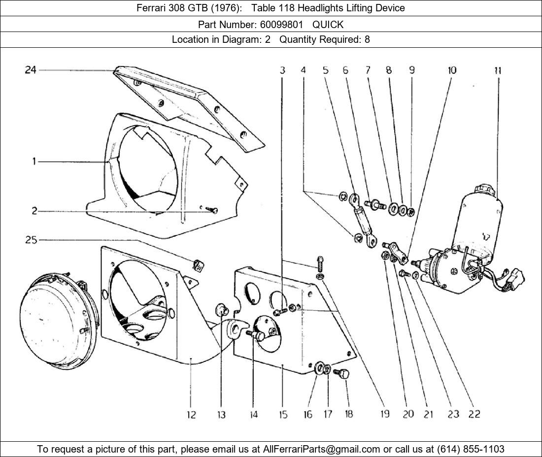 Ferrari Part 60099801