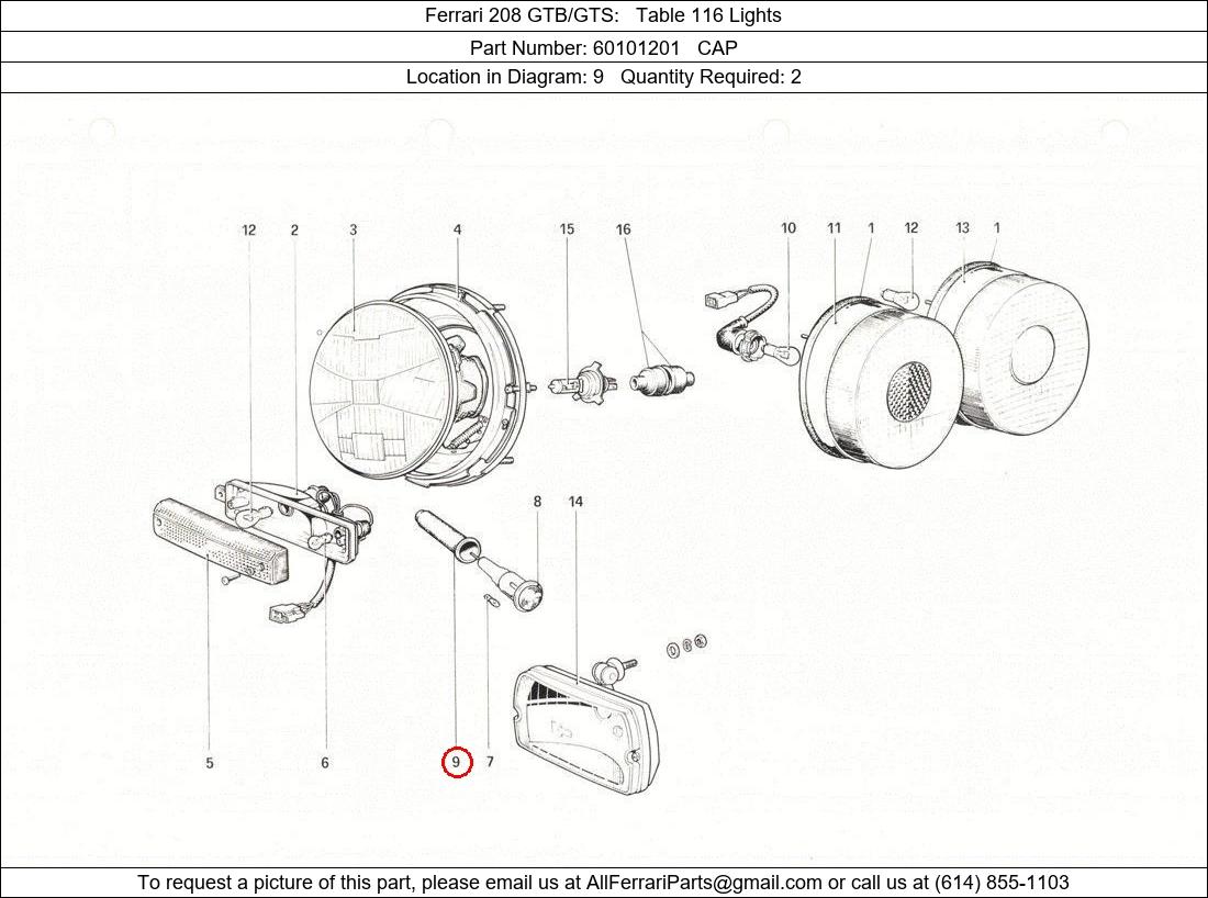 Ferrari Part 60101201