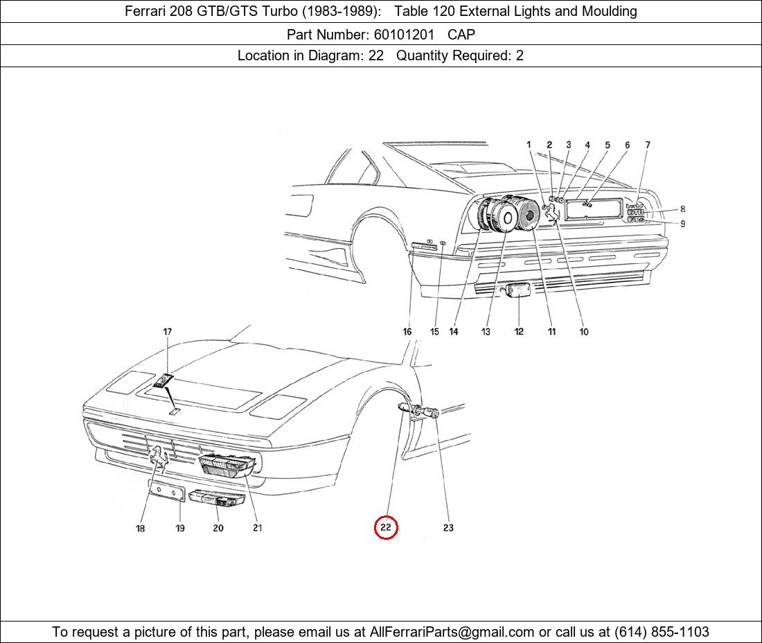 Ferrari Part 60101201