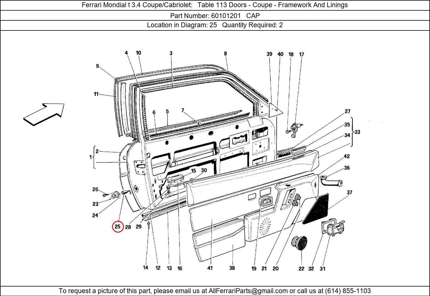 Ferrari Part 60101201