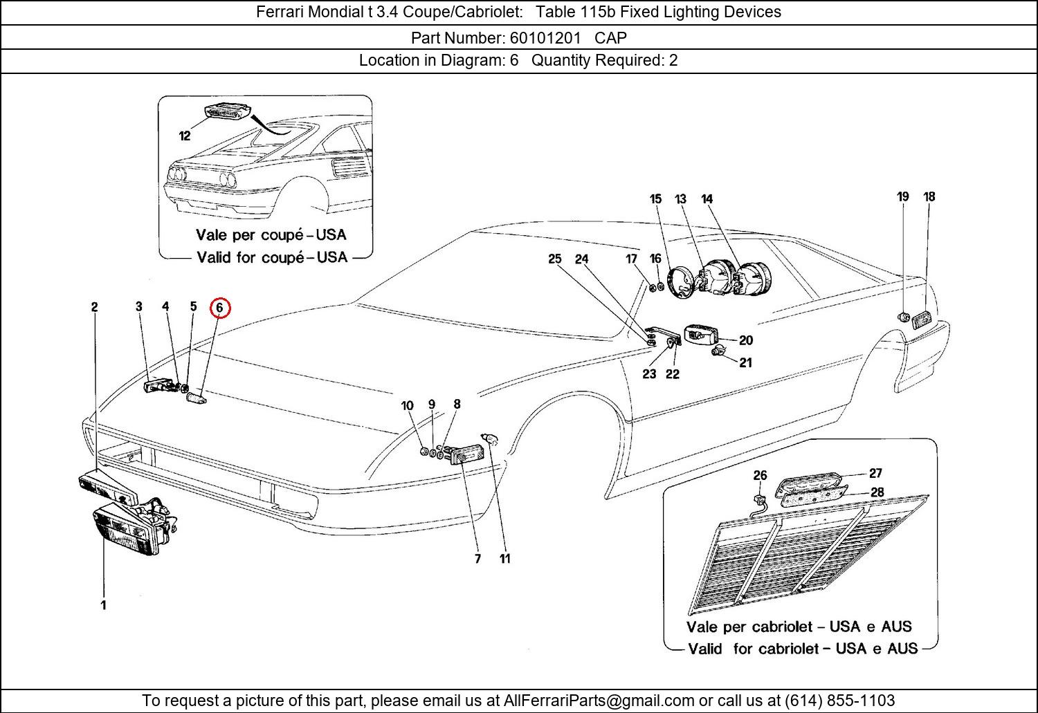 Ferrari Part 60101201