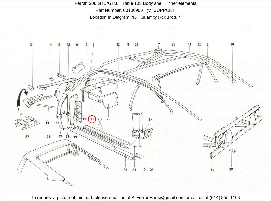 Ferrari Part 60106903