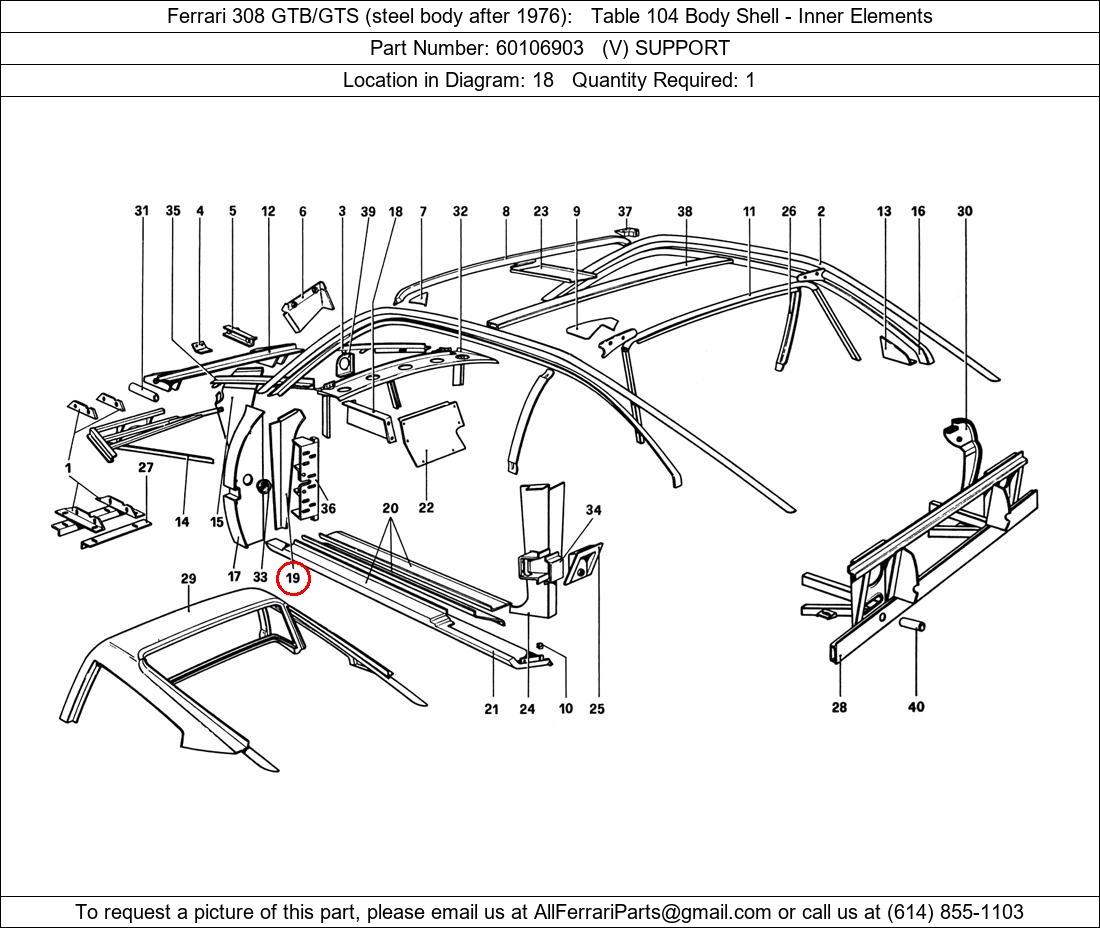 Ferrari Part 60106903