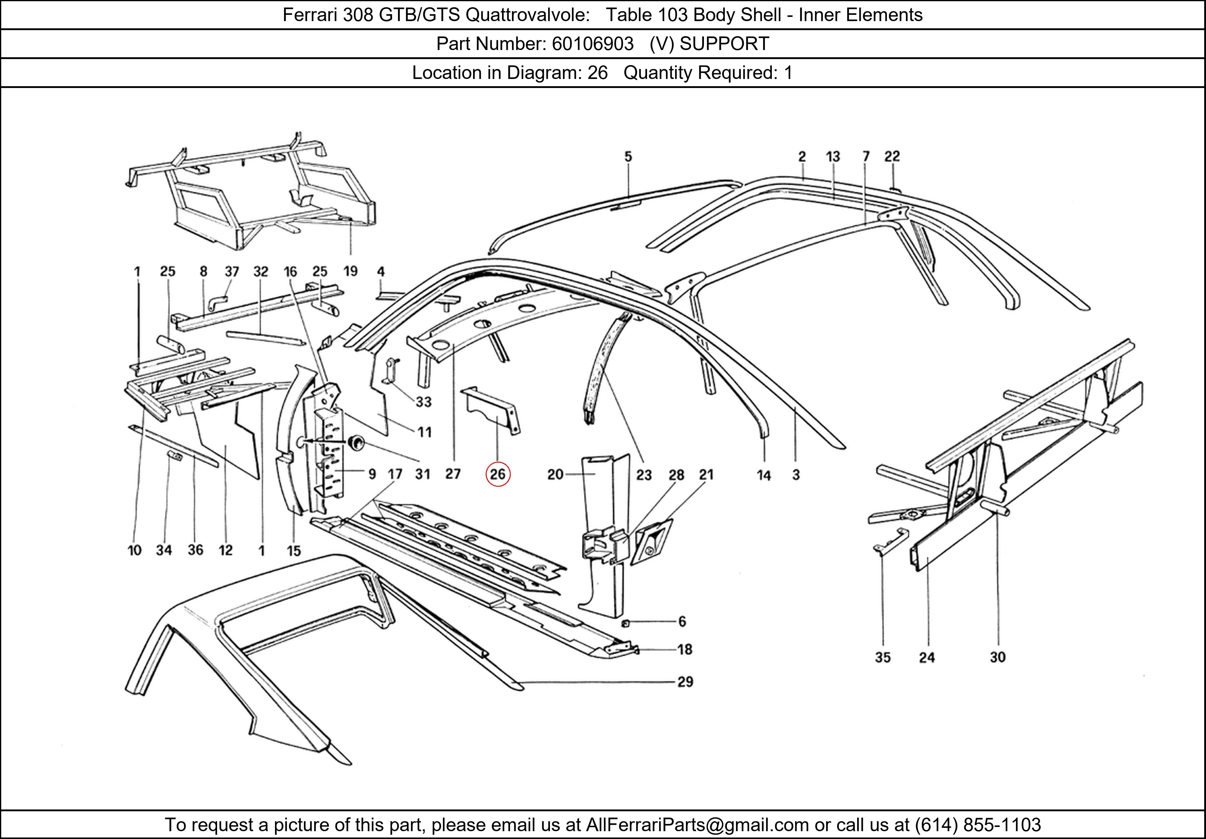 Ferrari Part 60106903