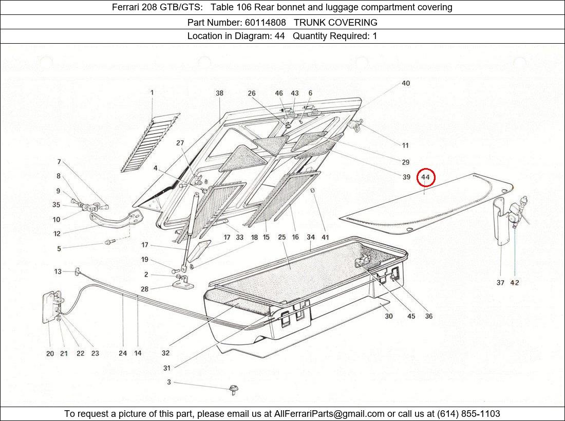 Ferrari Part 60114808