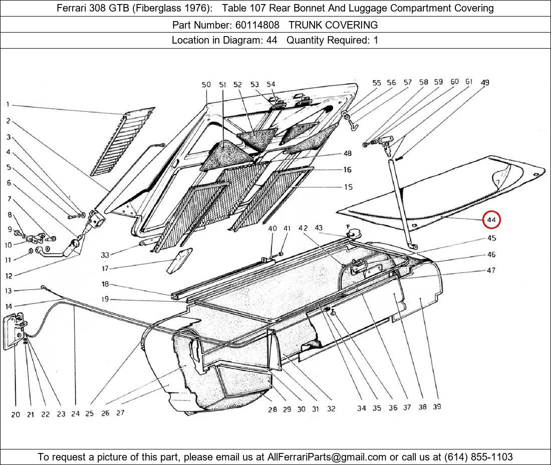 Ferrari Part 60114808