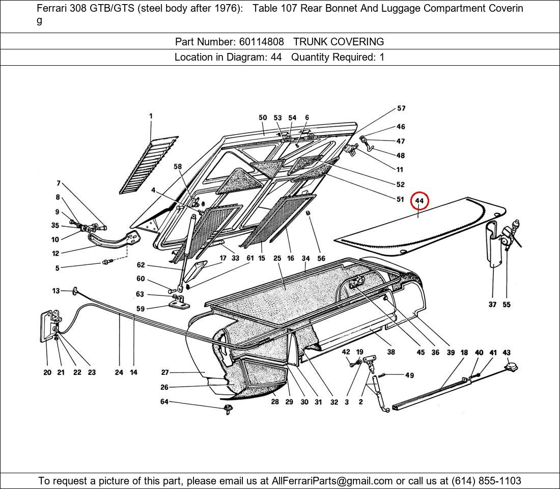 Ferrari Part 60114808