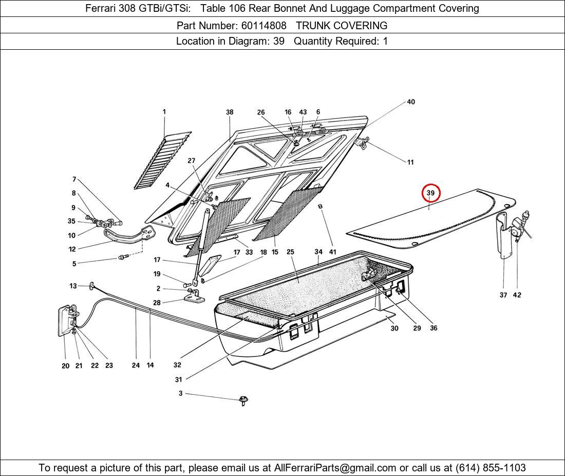 Ferrari Part 60114808