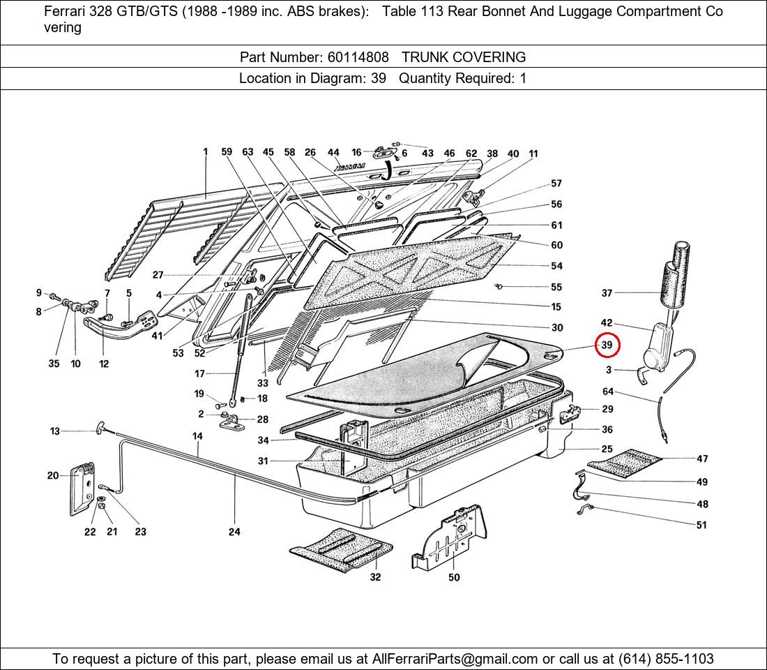 Ferrari Part 60114808