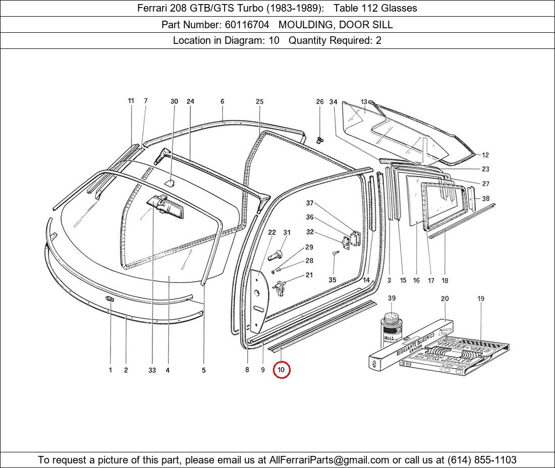 Ferrari Part 60116704