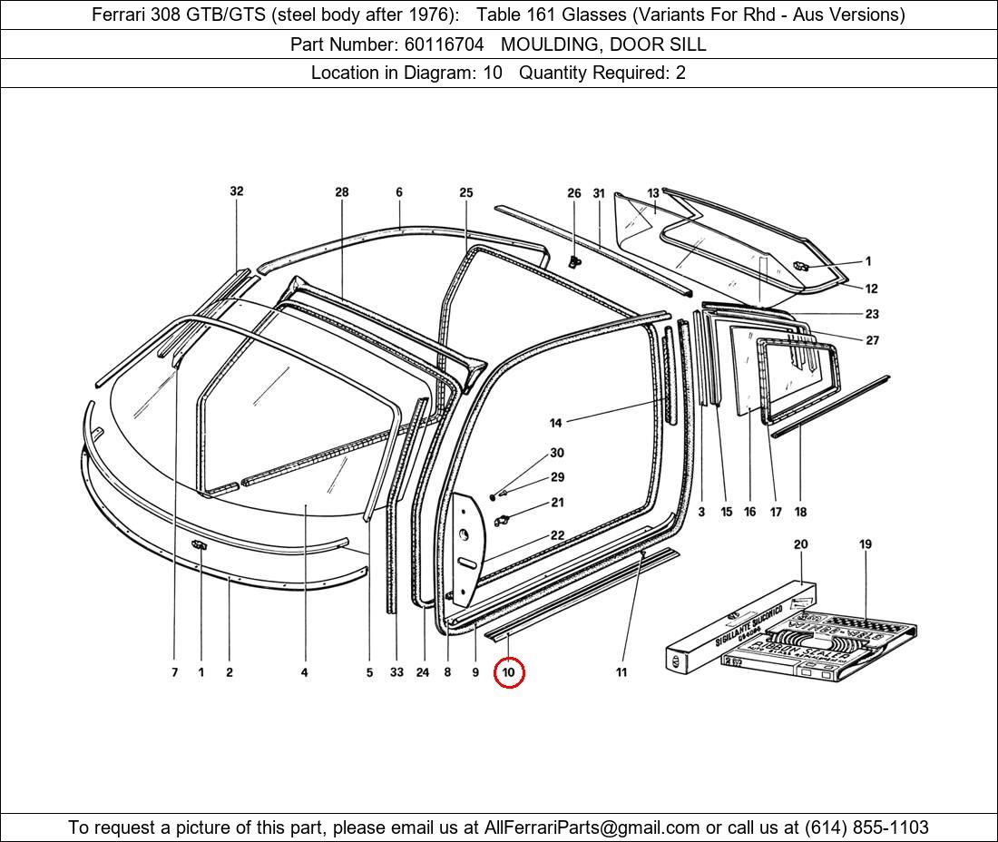 Ferrari Part 60116704