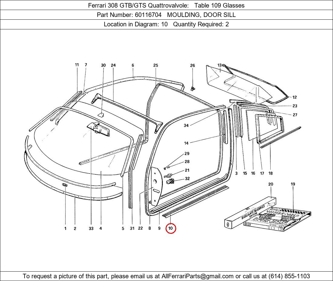 Ferrari Part 60116704