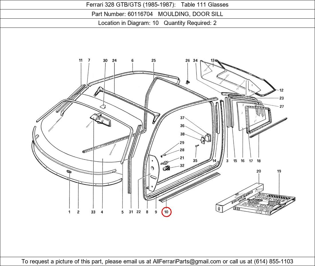 Ferrari Part 60116704