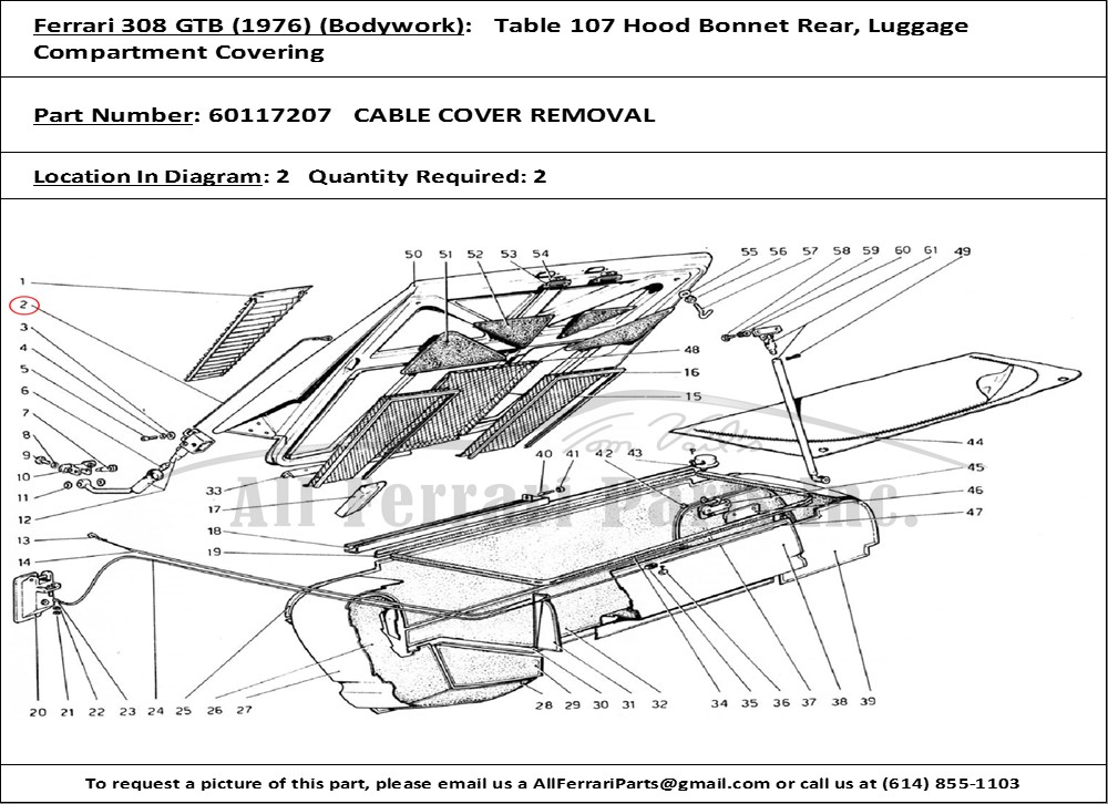 Ferrari Part 60117207