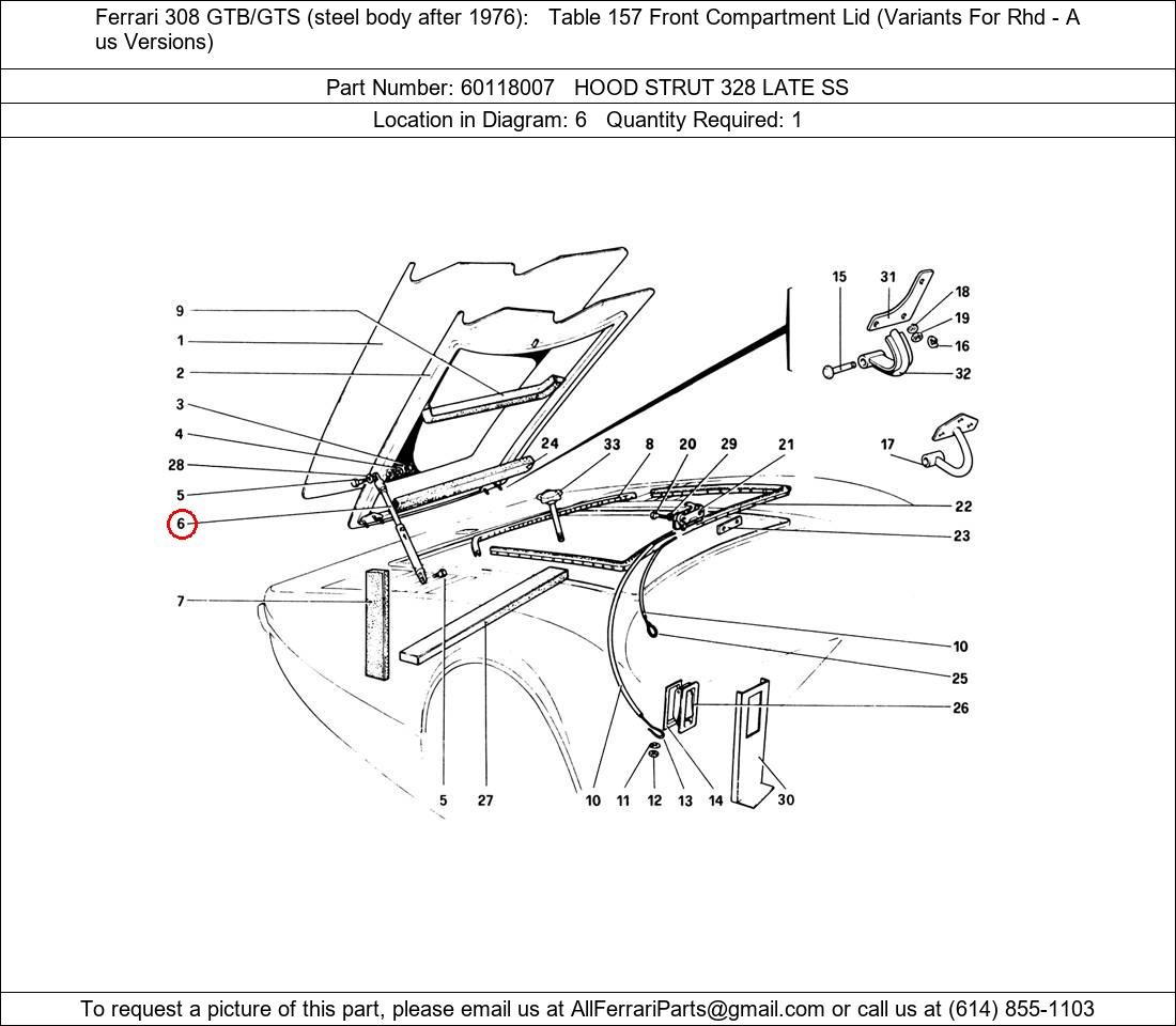 Ferrari Part 60118007