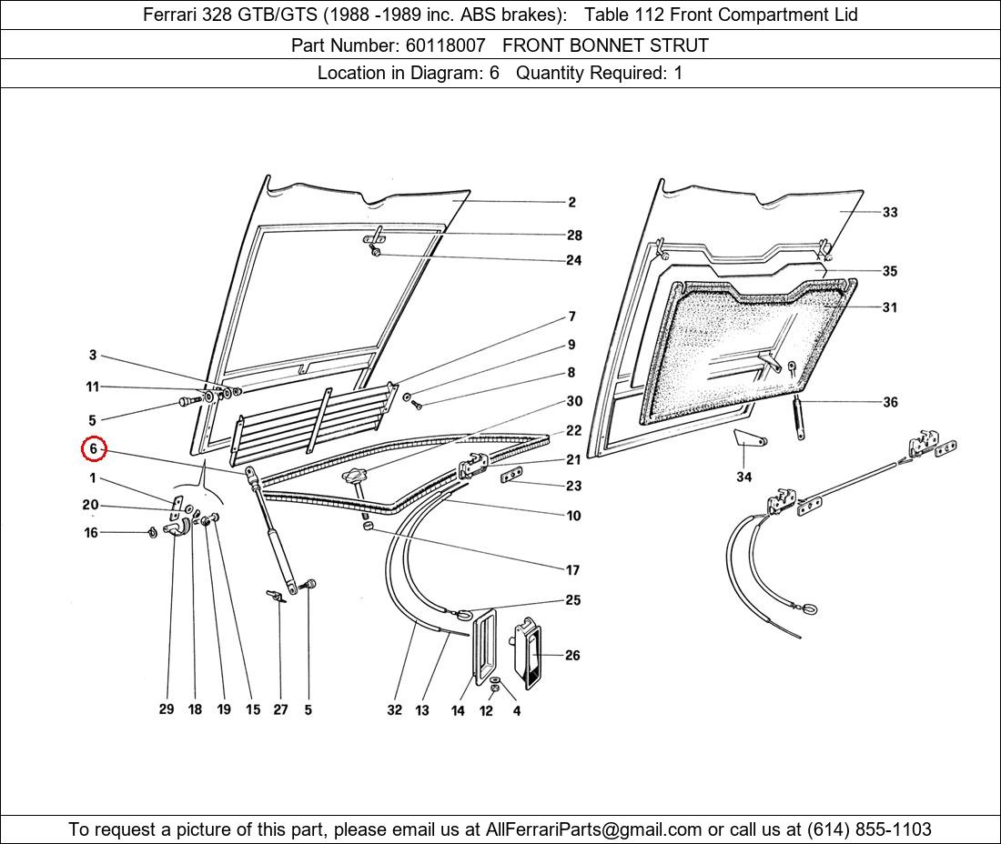 Ferrari Part 60118007