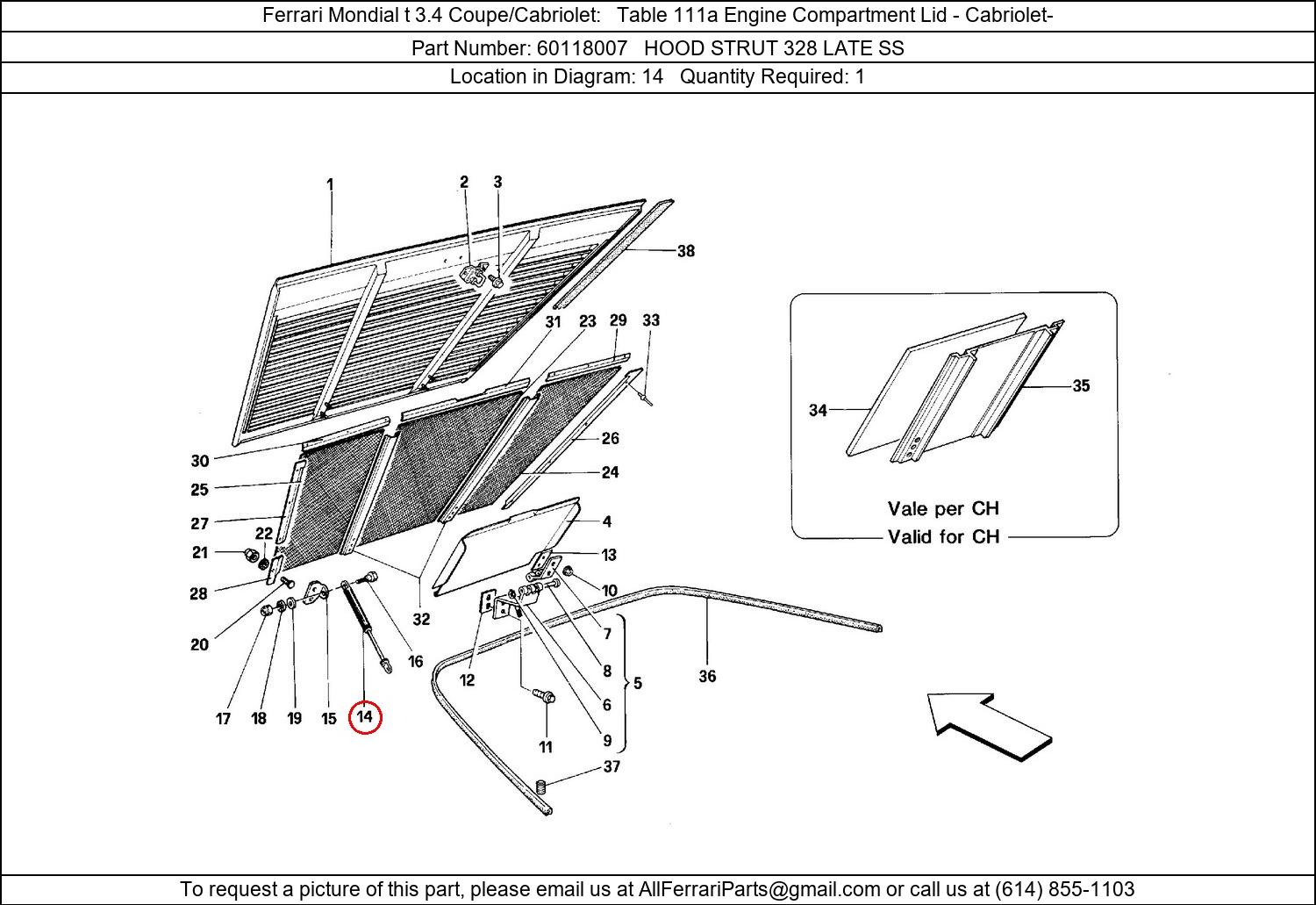 Ferrari Part 60118007