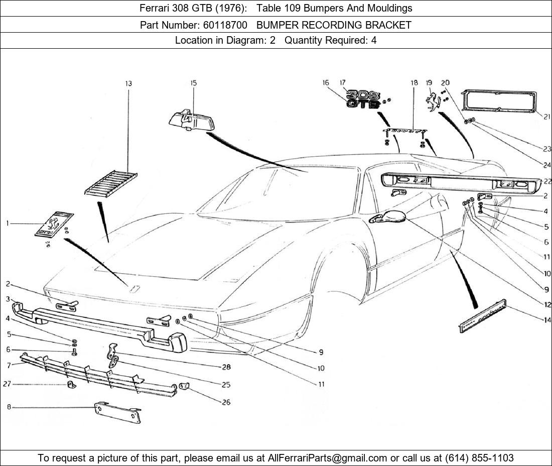Ferrari Part 60118700