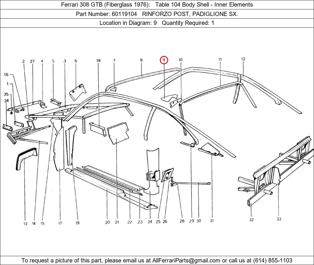 Ferrari Part 60119104