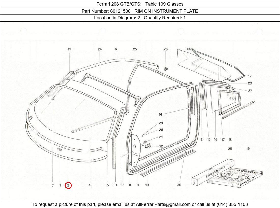 Ferrari Part 60121506