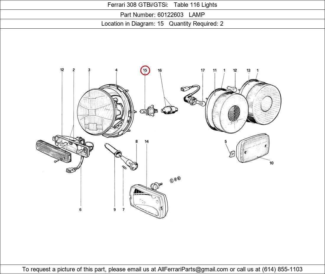 Ferrari Part 60122603