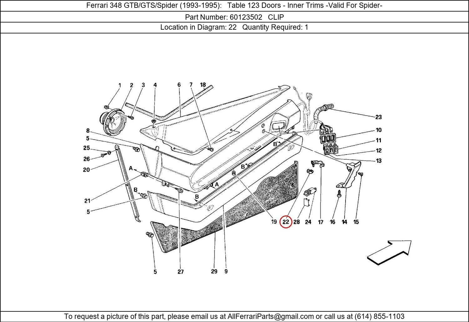 Ferrari Part 60123502