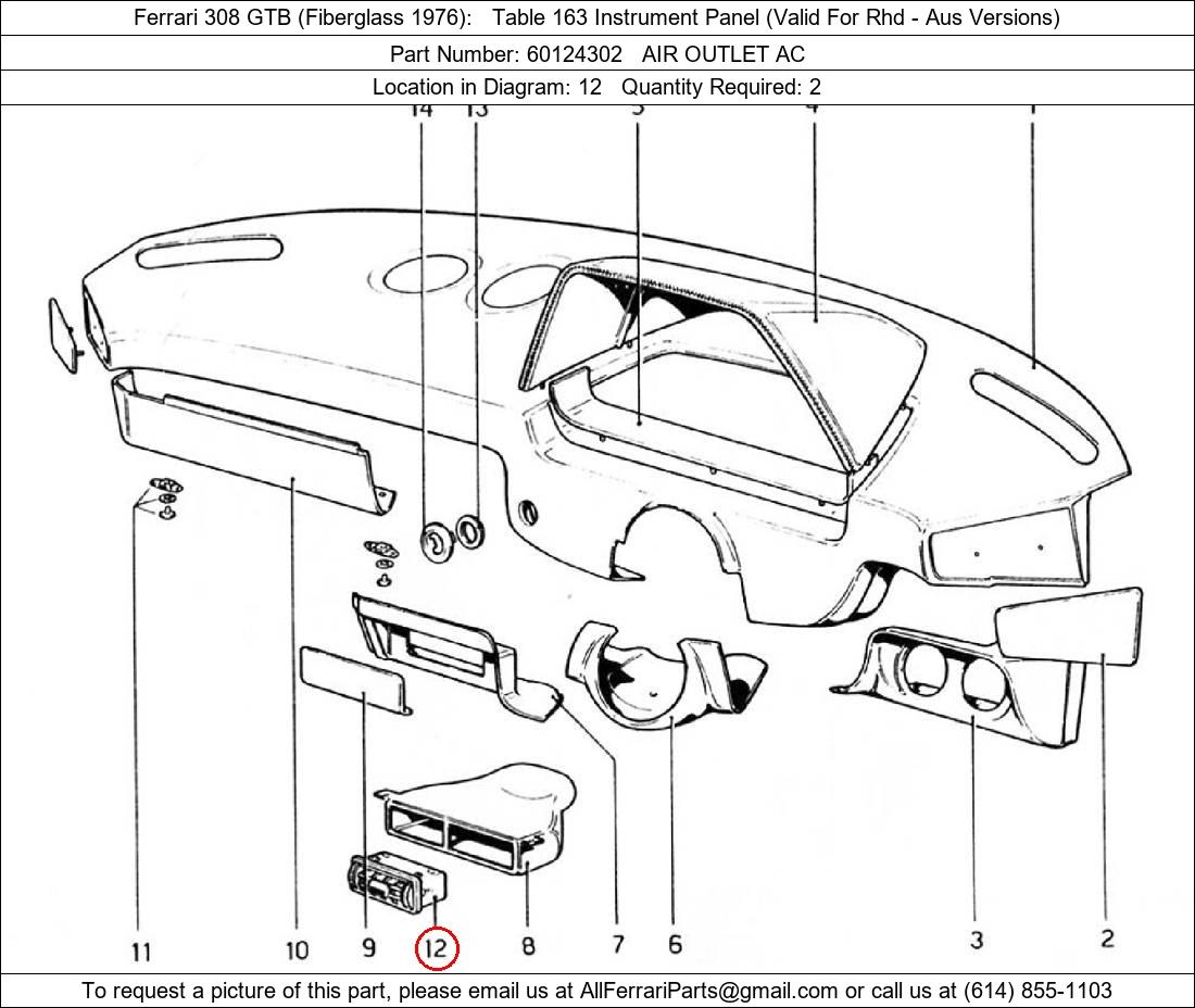 Ferrari Part 60124302