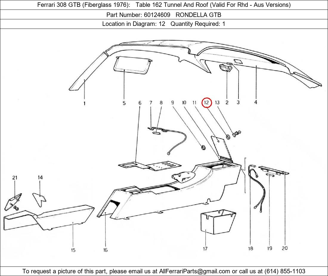Ferrari Part 60124609