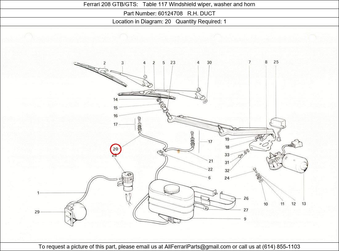 Ferrari Part 60124708