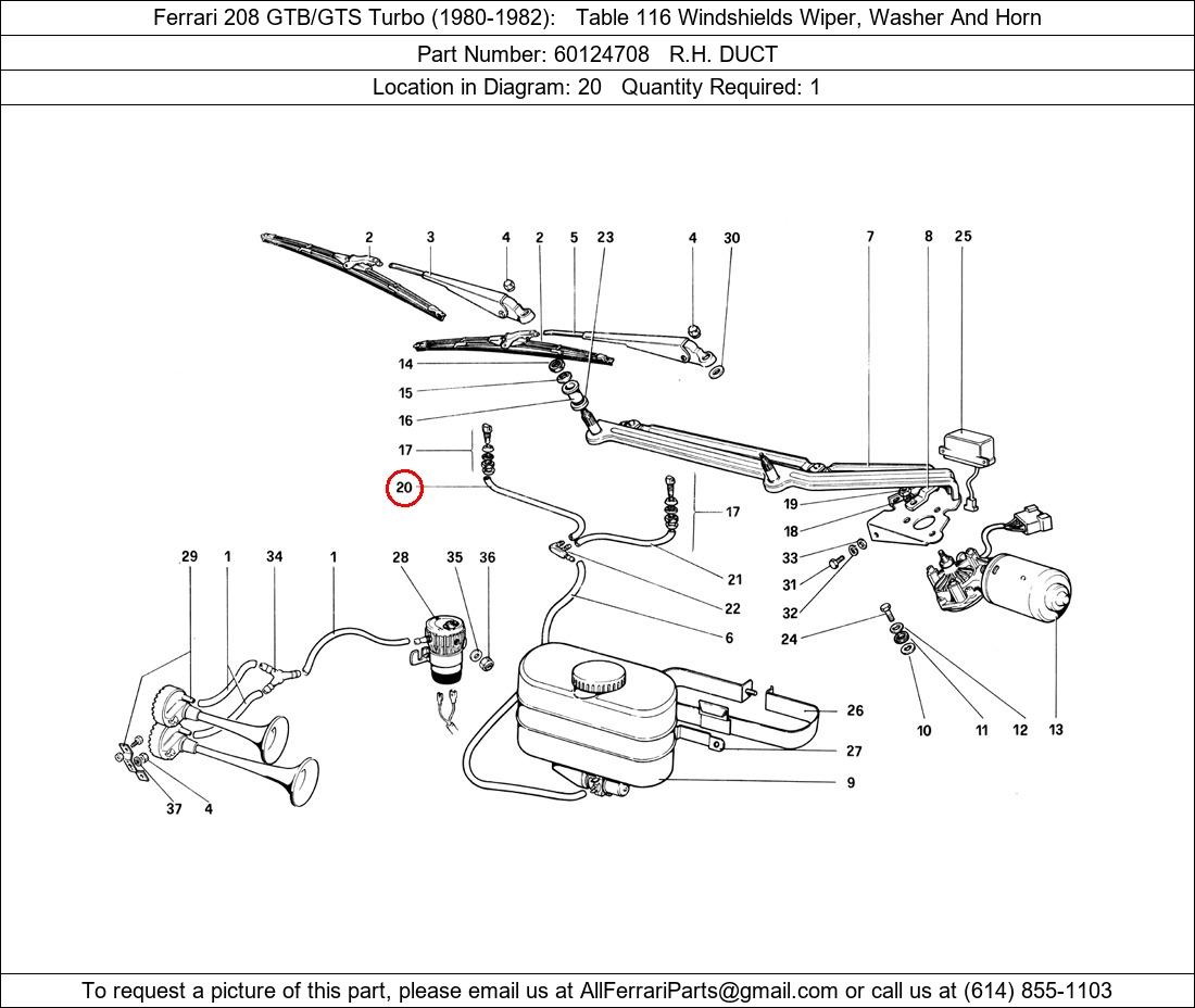 Ferrari Part 60124708