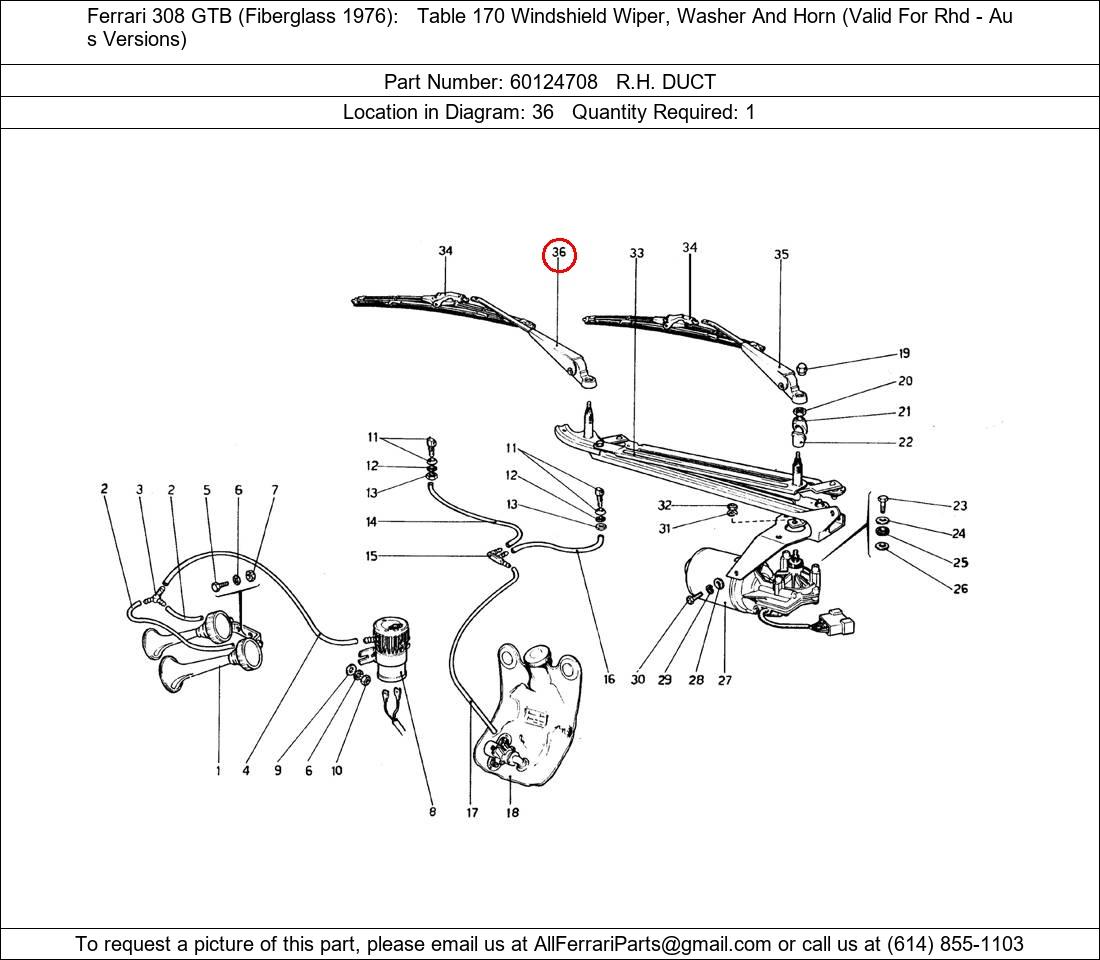 Ferrari Part 60124708