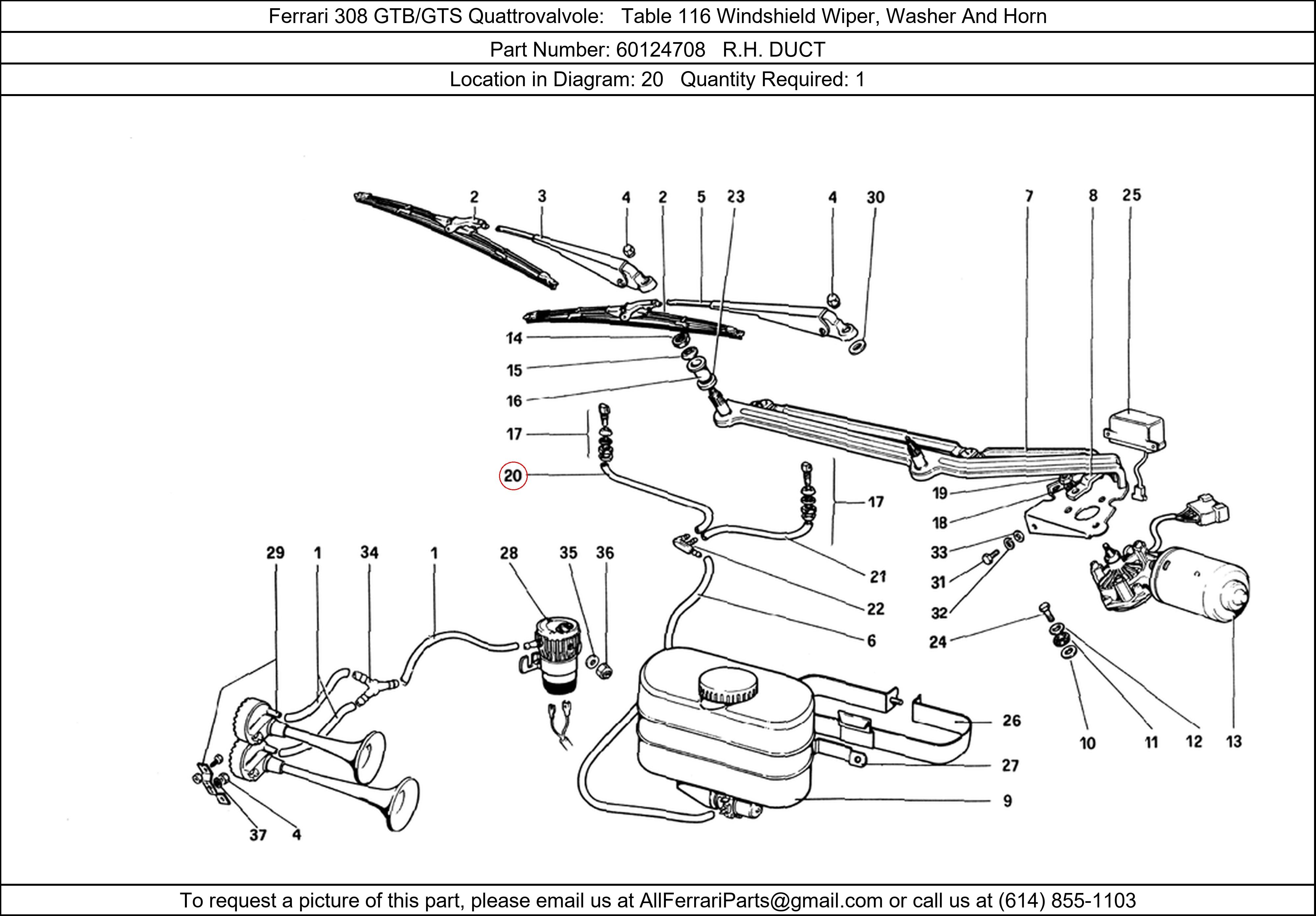 Ferrari Part 60124708