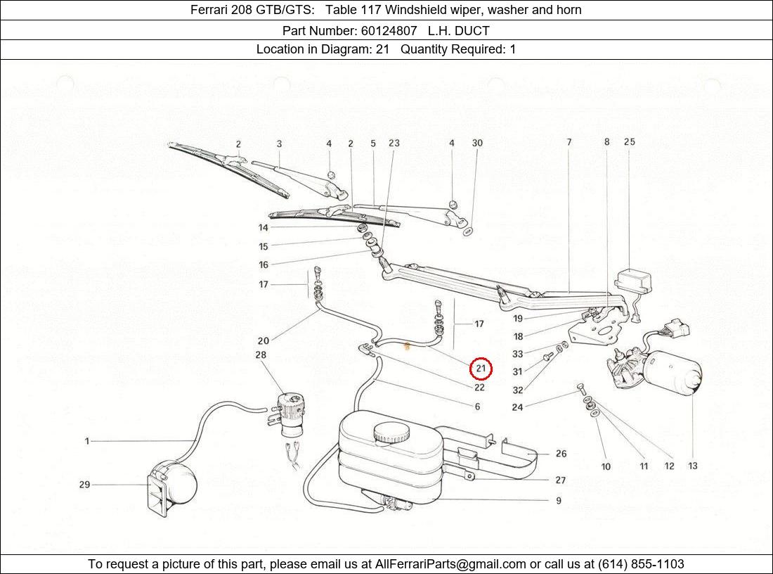 Ferrari Part 60124807