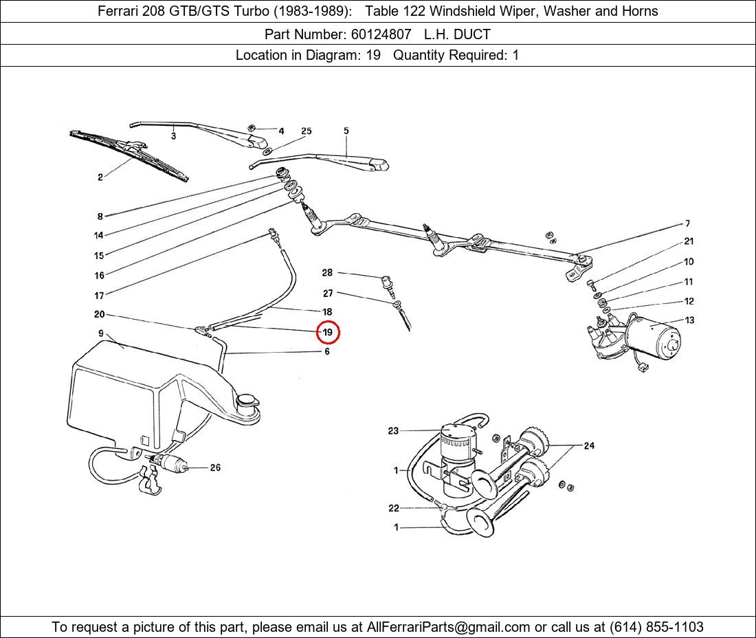 Ferrari Part 60124807