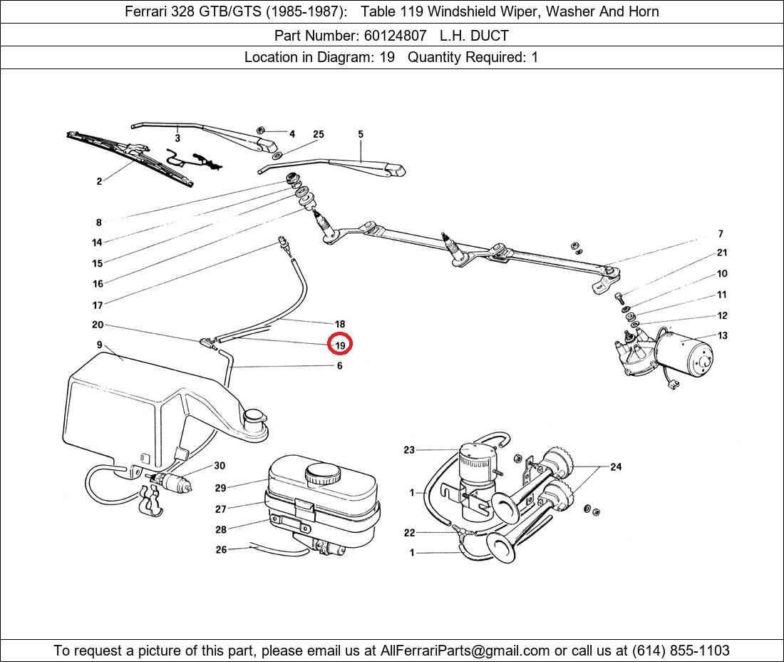 Ferrari Part 60124807