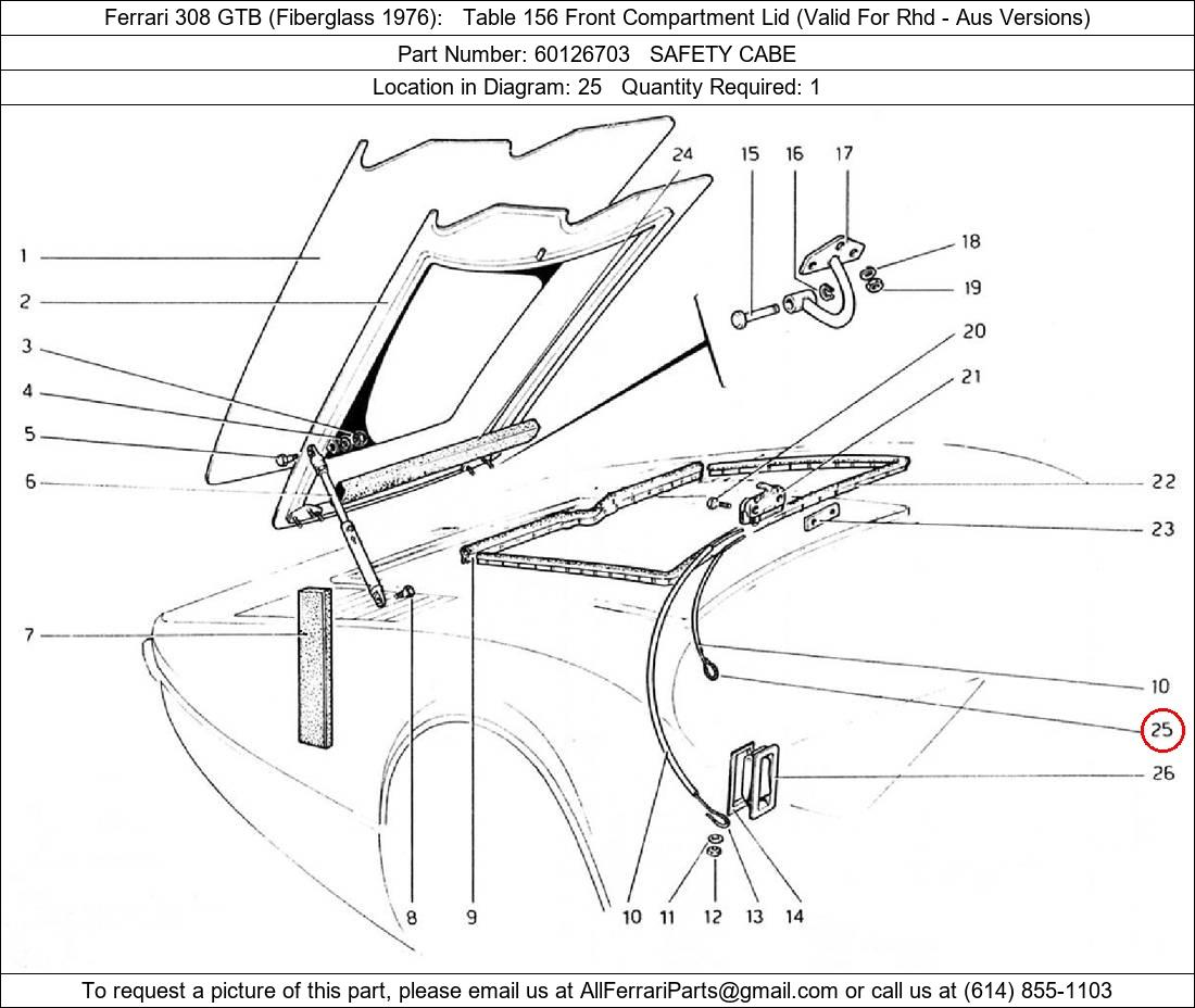 Ferrari Part 60126703