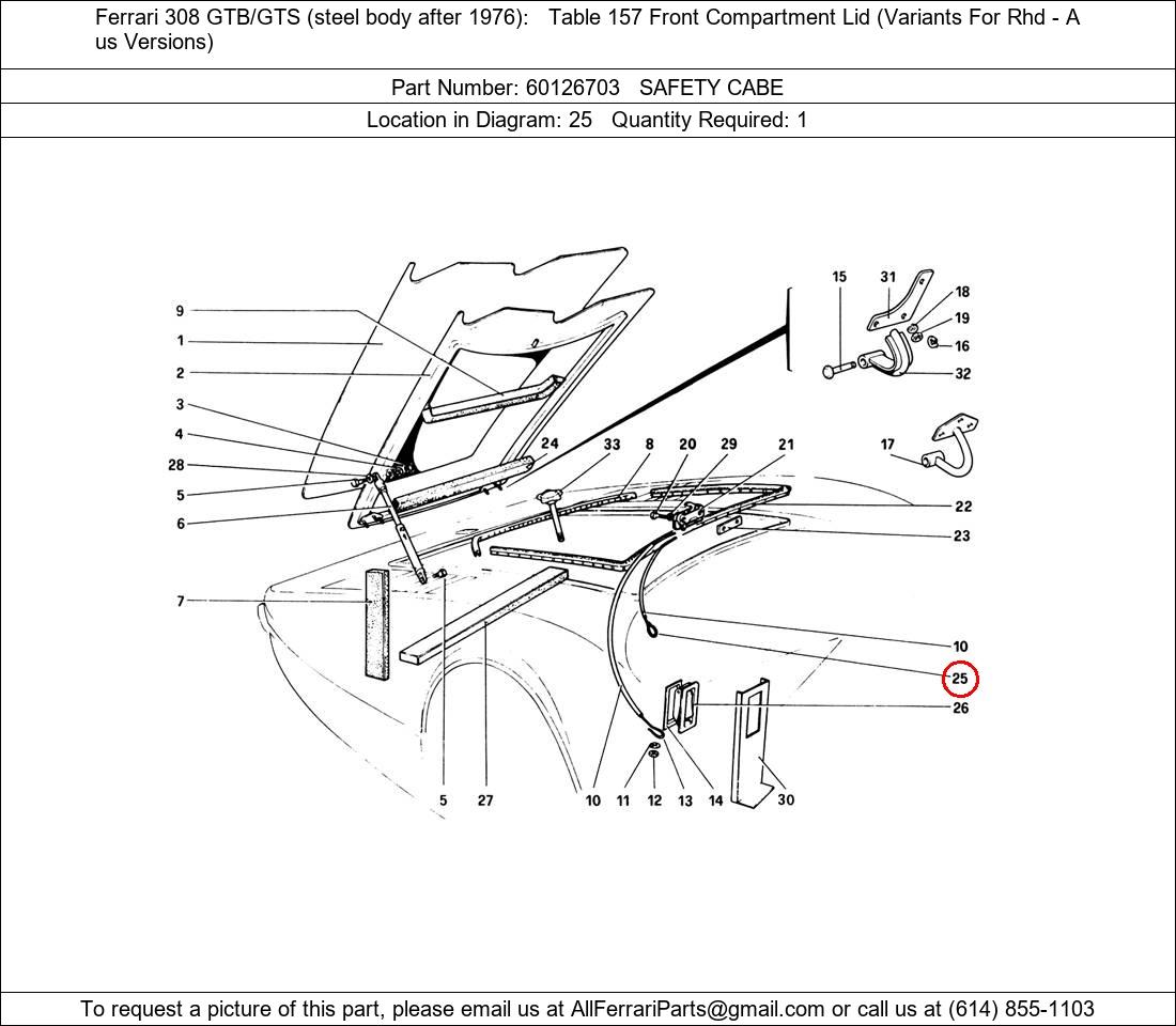 Ferrari Part 60126703