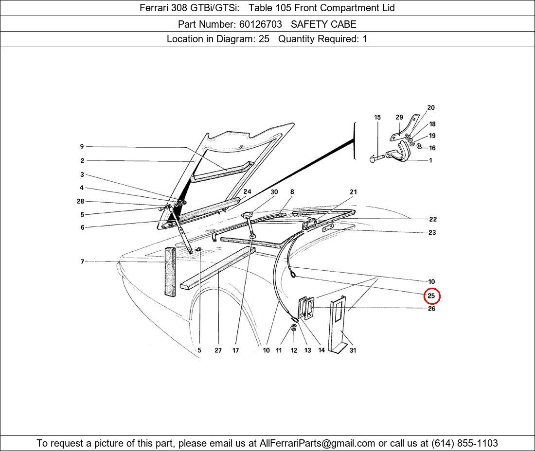 Ferrari Part 60126703