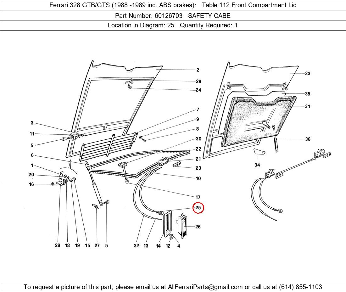 Ferrari Part 60126703