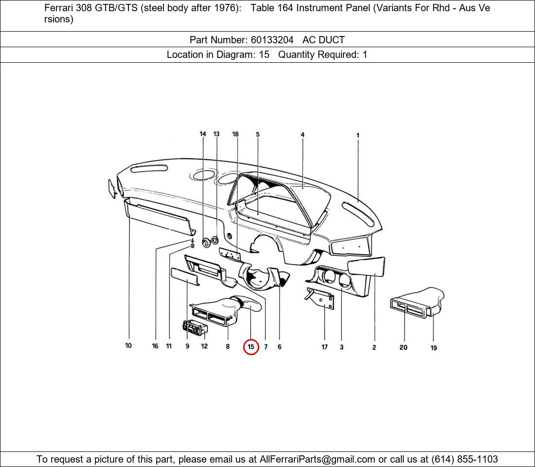 Ferrari Part 60133204