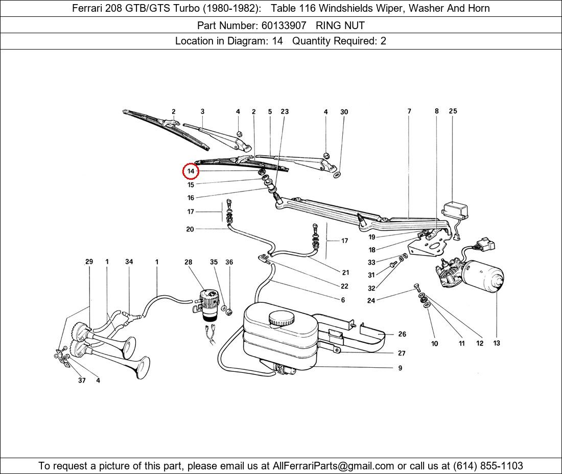 Ferrari Part 60133907