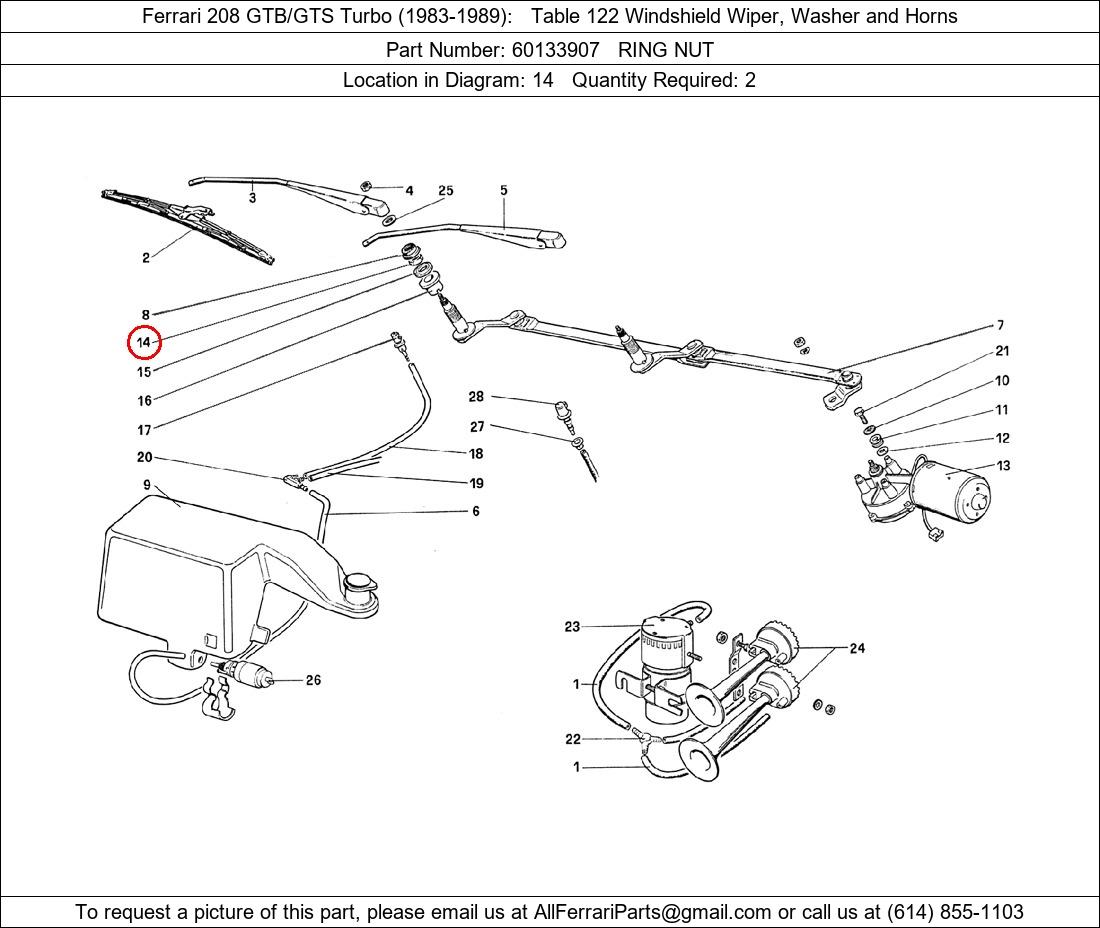 Ferrari Part 60133907