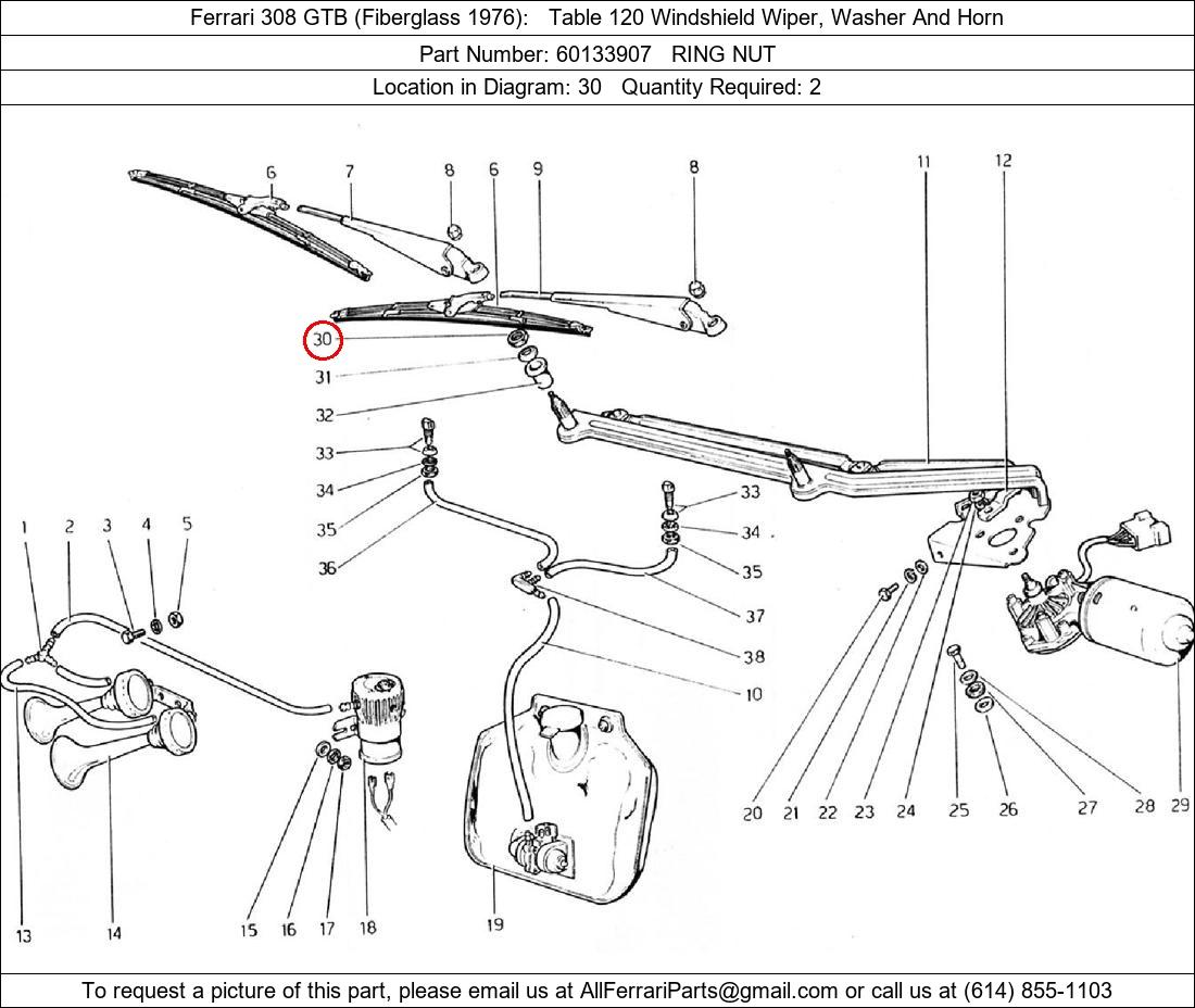 Ferrari Part 60133907