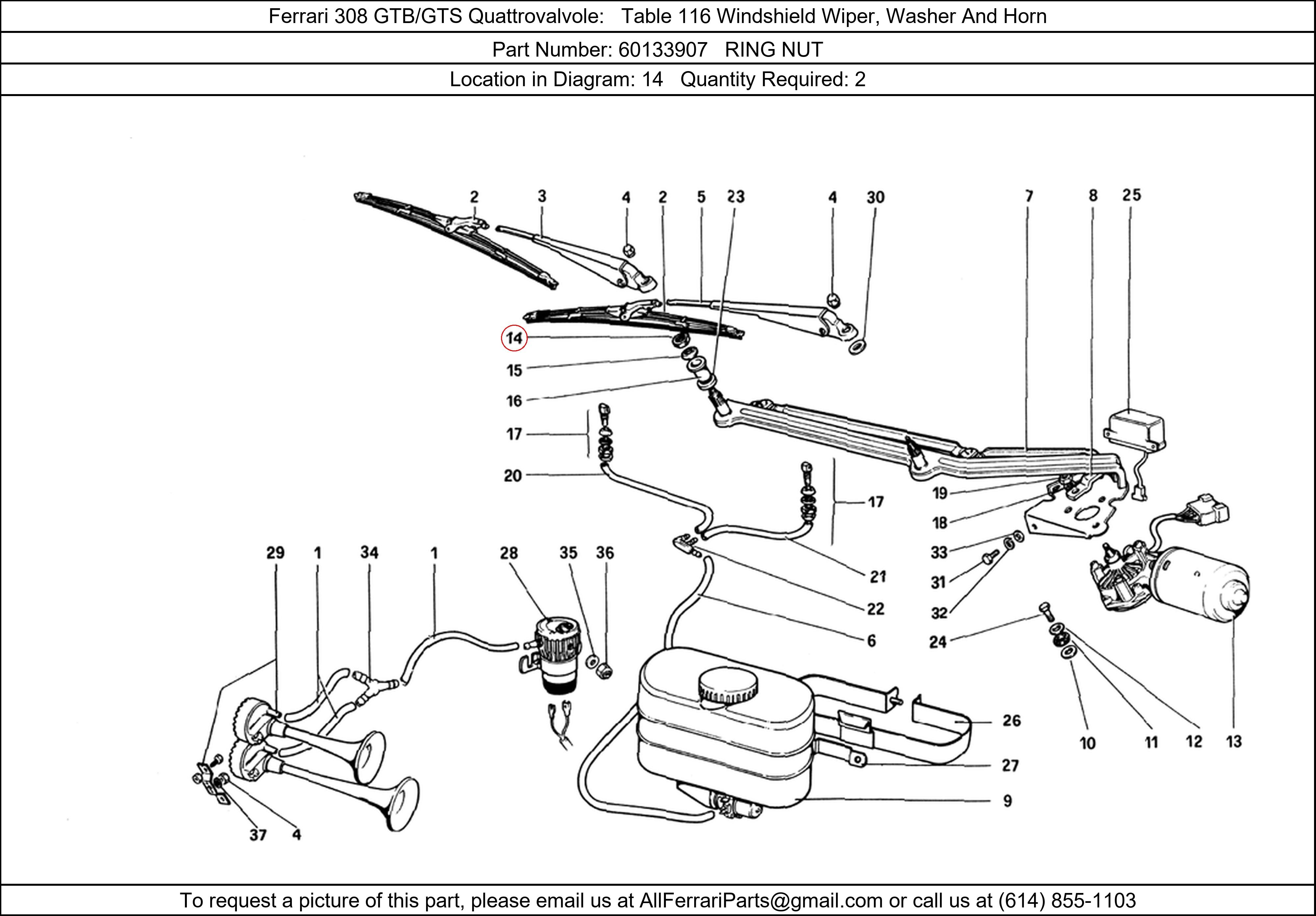 Ferrari Part 60133907