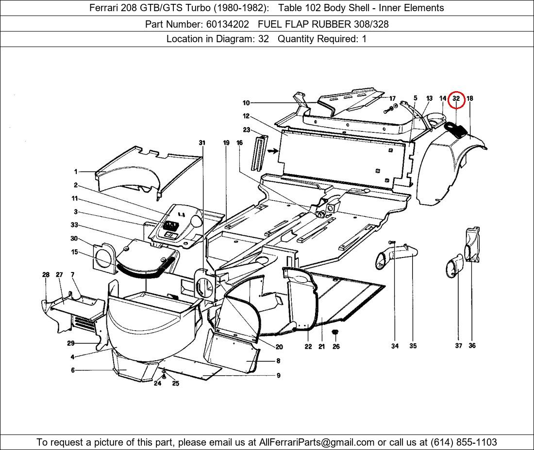 Ferrari Part 60134202